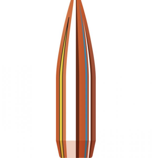 Ogives HORNADY .243 cal.6mm BTHP Traditional VARMINT 87gr /100