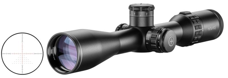 Lunette de tir HAWKE SIDEWINDER 30 SF 4.5-14x44 HALF MIL