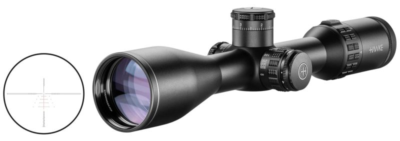 Lunette de tir HAWKE SIDEWINDER 30 SF 4-16x50 SR PRO II