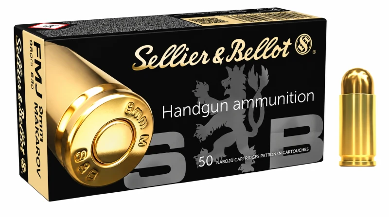 SELLIER & BELLOT cal.9mm MAKAROV FMJ /50