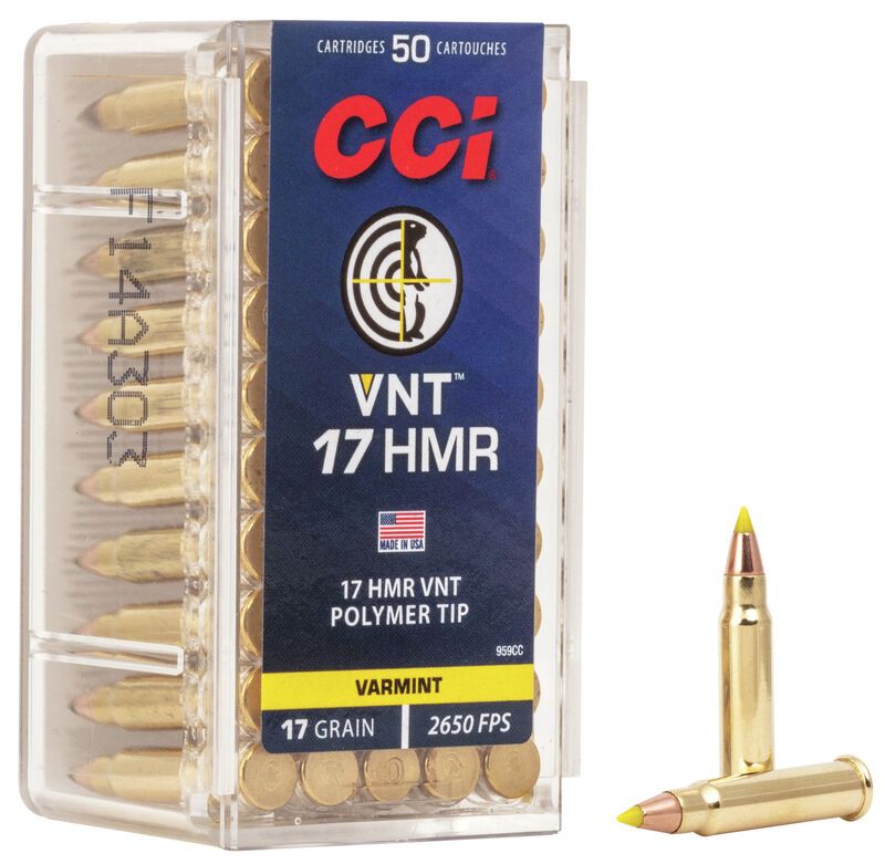 CCI cal.17 HMR VNT Polymer Tip /50