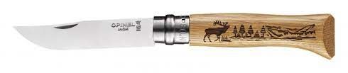 Couteau OPINEL n°8 Animalia CERF