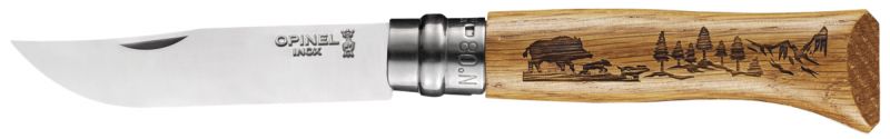 Couteau OPINEL n°8 Animalia SANGLIER