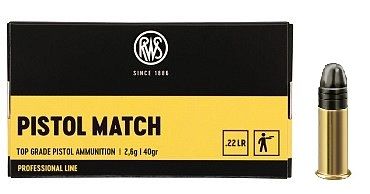 RWS Pistol Match cal.22lr Professionnal Line /50