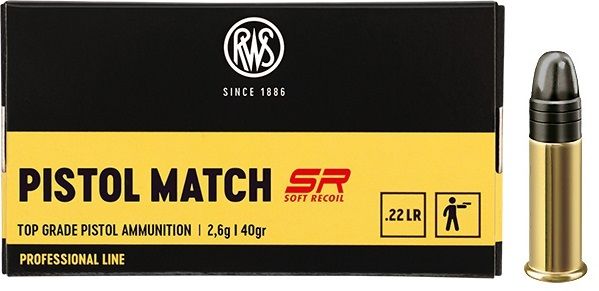 RWS Pistol Match SR cal.22lr Professionnal Line /50