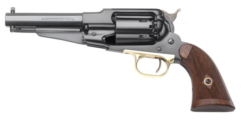 Revolver à Poudre Noire Pietta REMINGTON 1858 New Army Acier Sheriff 