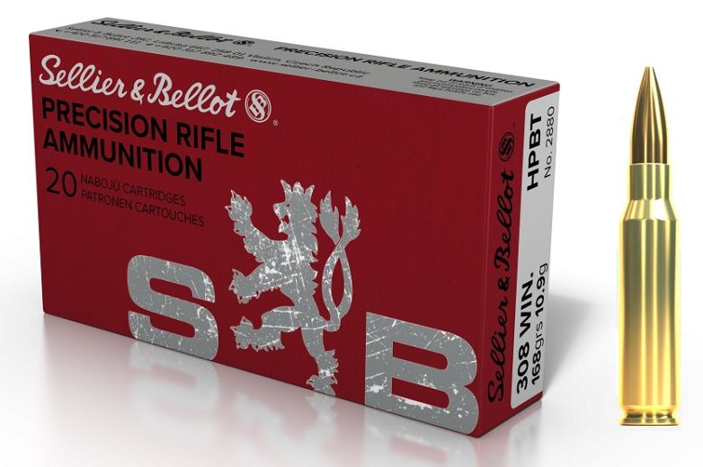 Sellier & Bellot cal.308 Win HPBT 168 grains - 10.9 grammes /20