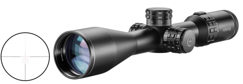 Lunette de tir HAWKE Frontier 34 3-18x50 FFP MOA PRO LUMINEUX (1er plan focal)