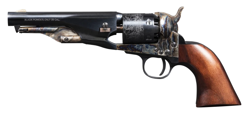 Revolver à Poudre Noire Pietta 1860 Army Sheriff "CSA36" cal.36