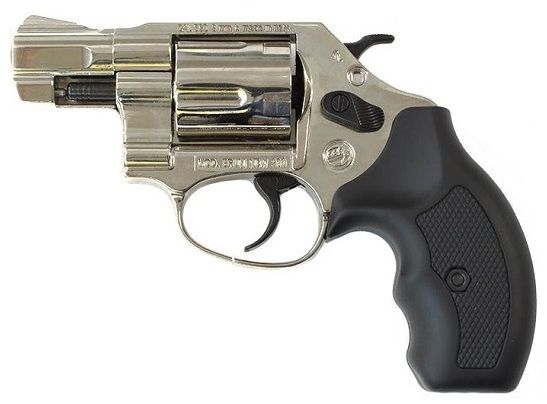 Revolver à blanc BRUNI 380 Nickelé 2" Cal.9mm R