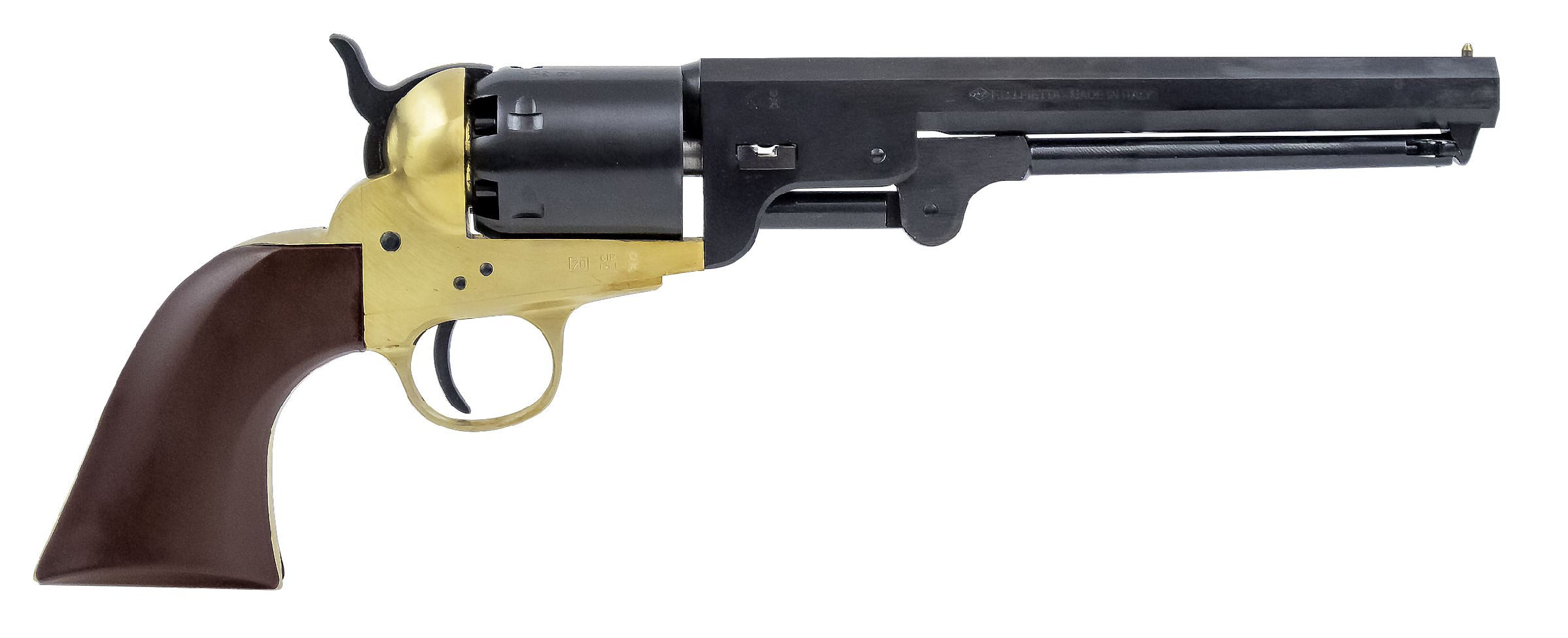 Revolver poudre noire PIETTA 1851 navy MILLENIUM US MARTIAL LAITON cal.44 (REB44/ML Revolver poudre noire PIETTA 1851 navy MILLENIUM US MARTIAL LAITON cal.44 (REB44/ML