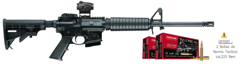 SMITH & WESSON MP15 Sport II 16" "Pack Vortex CrossFire" cal.223 Rem