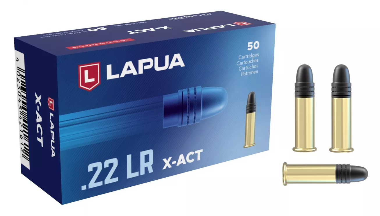 LAPUA cal.22lr X-Act /50