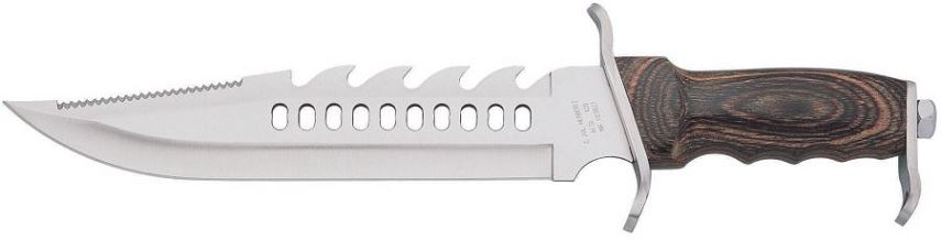 Poignard Rambo HERBERTZ Lame fixe à trous 27cm