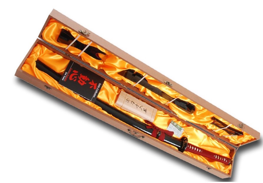 Katana de décoration Maru Manche Rouge - Armes de loisirs sur armurerie