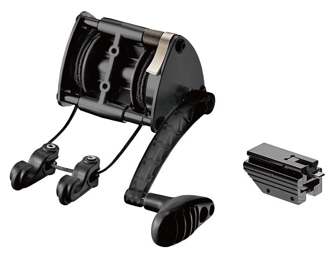 Treuil de réarmement CRANK COCKING pour arbalète EK-Archery (crosse M4 ACCELERATOR - HEX 400)