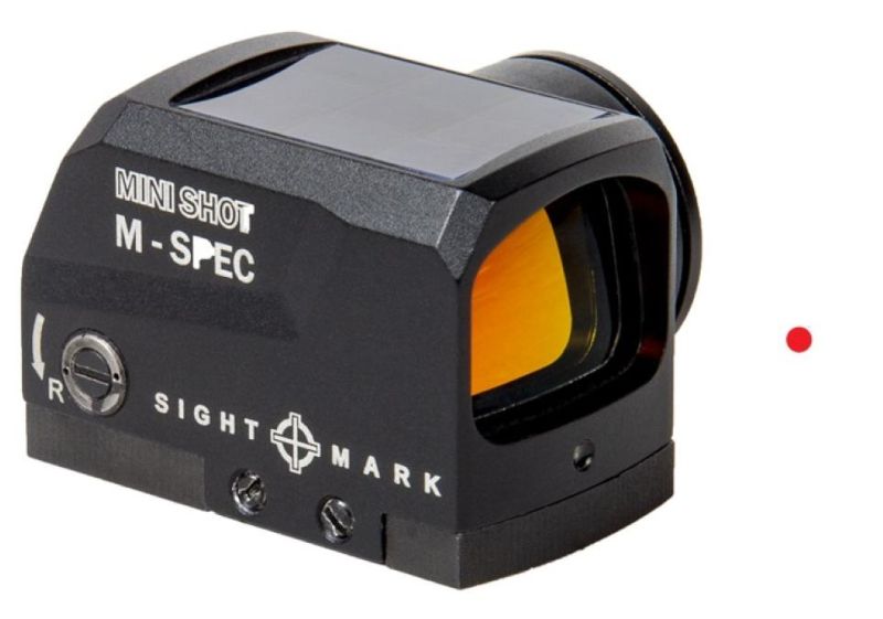 Viseur point rouge SIGHTMARK Mini Shot M-Spec M3 Micro Solar Noir 3MOA