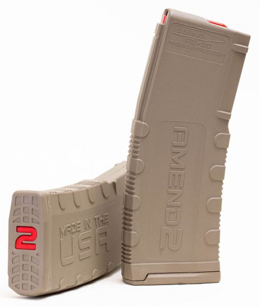 Chargeur AMEND2 TAN cal.223 Rem pour AR15 (30 coups)