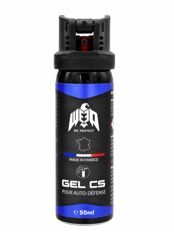 Bombe lacrymogène Gel CS WE PROTECT - 50ml
