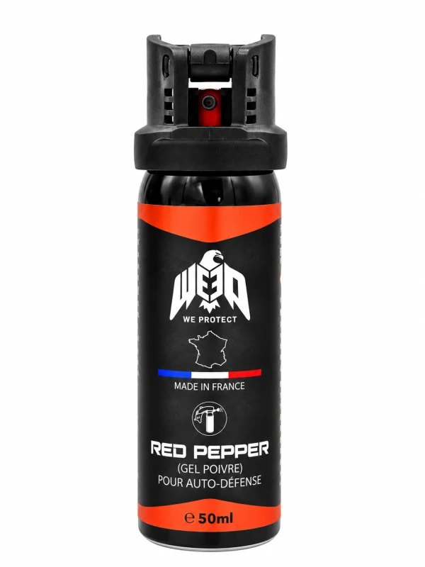 Bombe au poivre de poche Gel Red Pepper WE PROTECT - 50ml