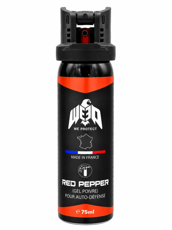 Bombe au poivre de poche Gel Red Pepper WE PROTECT - 75ml