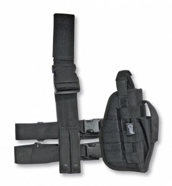 Holster de cuisse cordura Pistolet 3''et 4'' avec porte chargeur (GLOCK 17 - BERETTA 92 - HK USP - WALTHER P99)