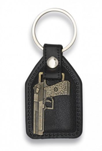 Porte clef DESERT EAGLE bronze