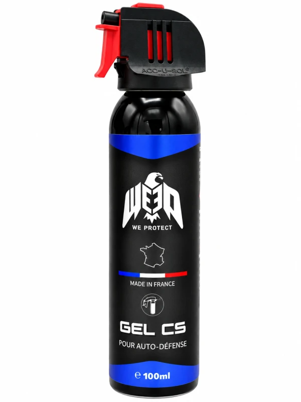 Bombe lacrymogène Gel CS WE PROTECT - 100ml