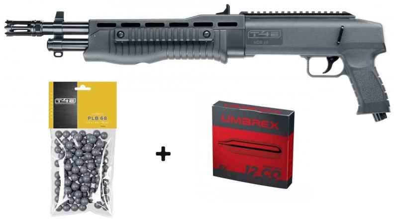 Fusil semi-automatique UMAREX T4E HDB 68 (16 joules) "Pack UMAREX"