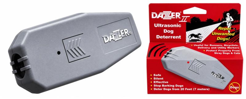 Répulsif ultrason contre les chiens – DAZER II anti-agression et anti-aboiements