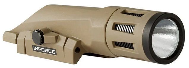 Lampe tactique INFORCE WMLX FDE 800 lumens pour arme d'épaule