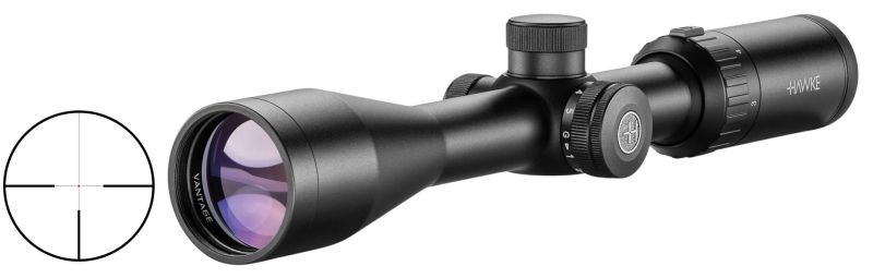 Lunette de tir HAWKE Vantage IR 3-9x40 rét.L4A DOT Lumineux