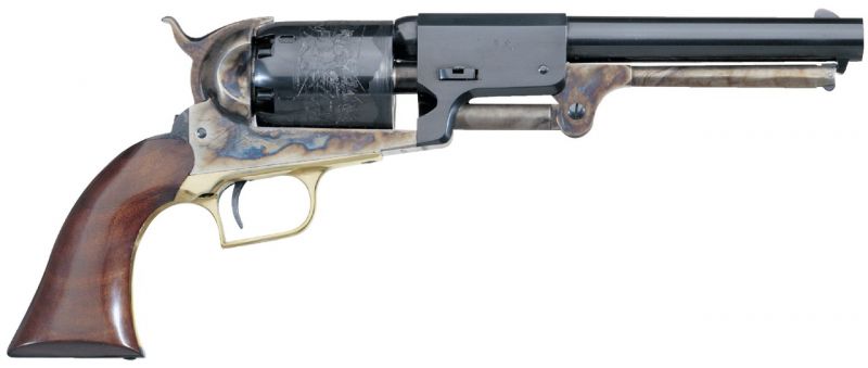 Revolver à Poudre Noire UBERTI 1848 Dragoon 1er Modèle Bronzée 7