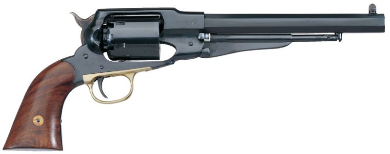 Revolver à Poudre Noire UBERTI REMINGTON 1858 New Improved ARMY Bleui 8