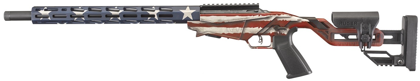 Carabine 22Lr RUGER Precision Rimfire "AMERICAN Flag Limited Edition ...