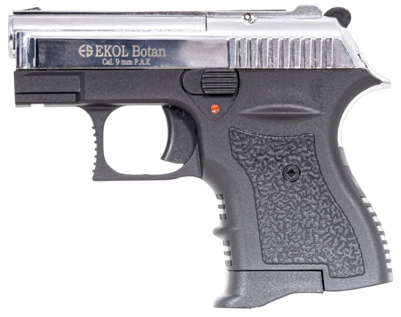 Pistolet d'alarme EKOL Botan Chromé Cal.9mm PA