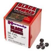 Balles poudre noire HORNADY cal.31 (.315) /100