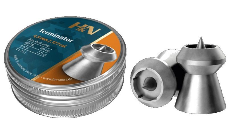 Plombs cal.4,5mm H&N Terminator (0.47 gr) /400