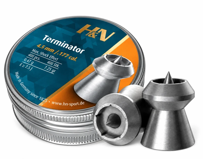 Plombs cal.4,5mm H&N Terminator (0.47 gr) /400