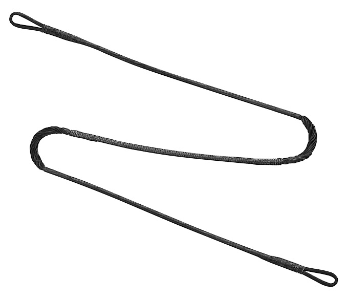 Corde Pour Arbalète CENPEK CRS-004C – 66,5 Cm, Poids 79,4 Kg, Fibre De Polyester Rouge/Noir – Haute Qualité, Anti-usure