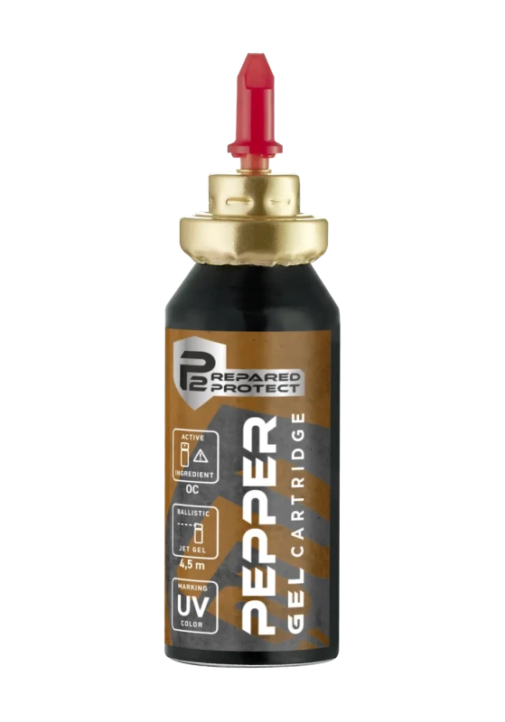 Recharge Gel poivre 11ml pour pistolet lacrymogène UMAREX PGS II - WALTHER PDP - HDR T4E