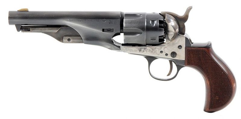Revolver à Poudre Noire Pietta 1862 Police Gold Rush Begins 