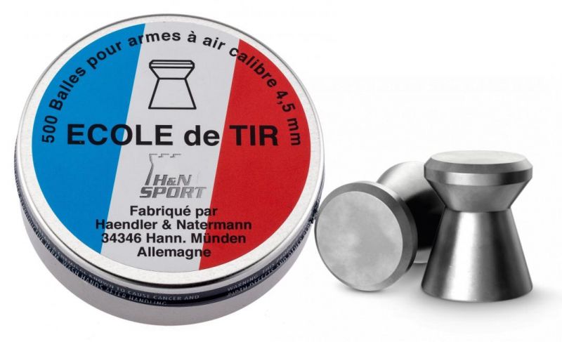 Plombs cal.4,50mm H&N Ecole de Tir (0.53gr) /500