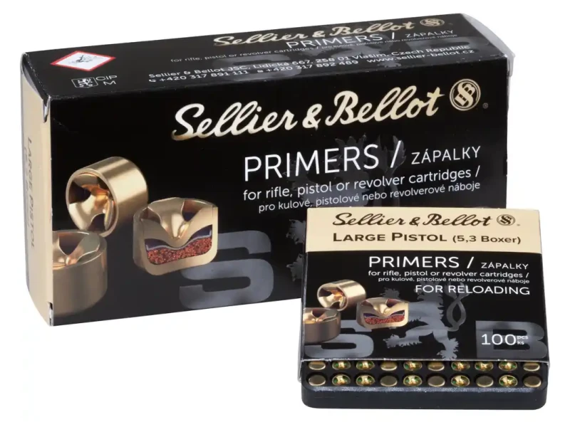 Amorces SELLIER BELLOT Large Pistol 5,3 /100