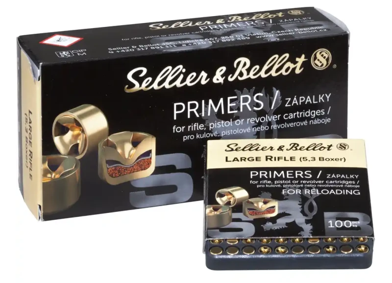 Amorces SELLIER BELLOT Large Rifle 5,3 /100