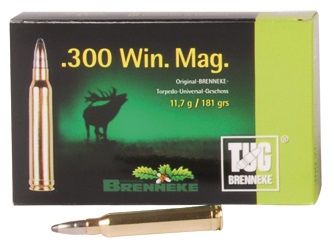 BRENNEKE cal.300 Win Mag TUG 181 grains - 11.7 grammes /20