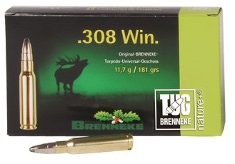 BRENNEKE cal.308 Win TUG 181 grains - 11.7 grammes /20