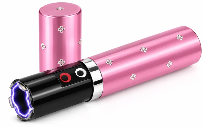 Taser LIPSTICK Rose UX 2 000 000 Volts avec lampe