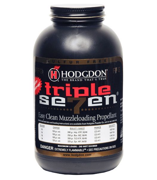 Poudre noire HODGDON Triple Seven FFG (bidon de 1lbs)