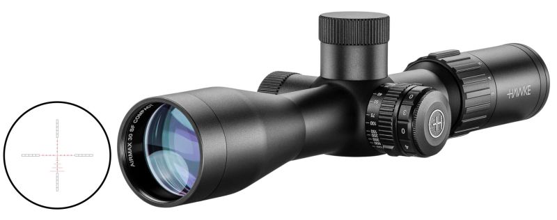 Lunette de tir HAWKE Airmax 30 WA SF Compact 3-12x40 rét.AMX IR
